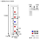 スリムウォールシェルフ 壁掛けラック