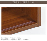 ウォールシェルフ 壁掛け棚 | Mirai ウォールキャビL アクリル戸 802560 天然木突板 タモグレー