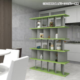 本棚 パーテーションラック | パーテーションラック 5×2/D30木目