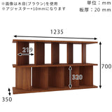 本棚 パーテーションラック | パーテーションラック 5×2/D35 BP