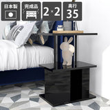 パーティション オープンラック | パーテーションラック 2×2/D35 black
