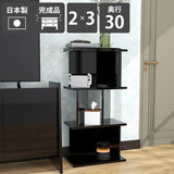パーティション オープンラック | パーテーションラック 2×3/D30 black