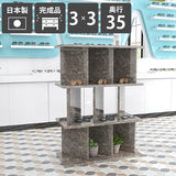 書棚 目隠し | パーテーションラック 3×3/D35 GS
