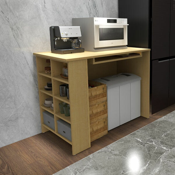 北欧カウンターテーブル シンプル｜Hammer3 ラック 1207095木目〇