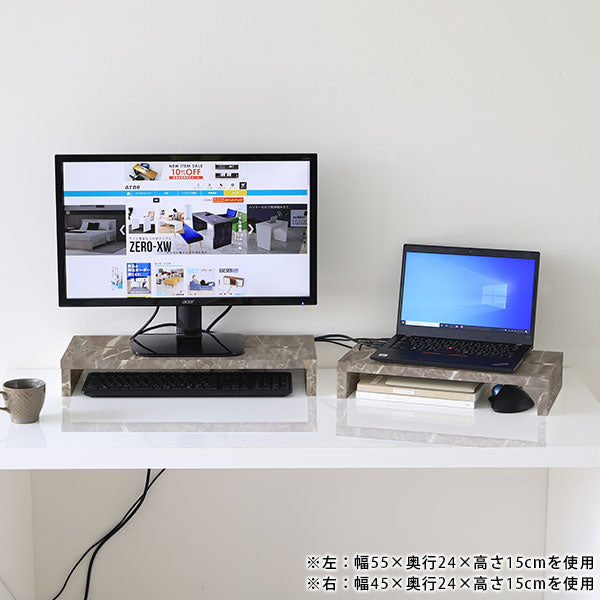 エアブルー】NEC モニター パソコンスタンドセット 楽天市場