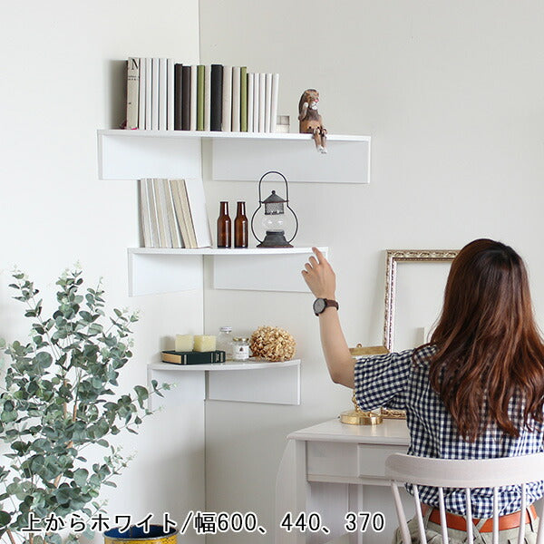 コーナーラック 壁面収納｜corner rack 600 marble｜0000ae024338 – arne interior