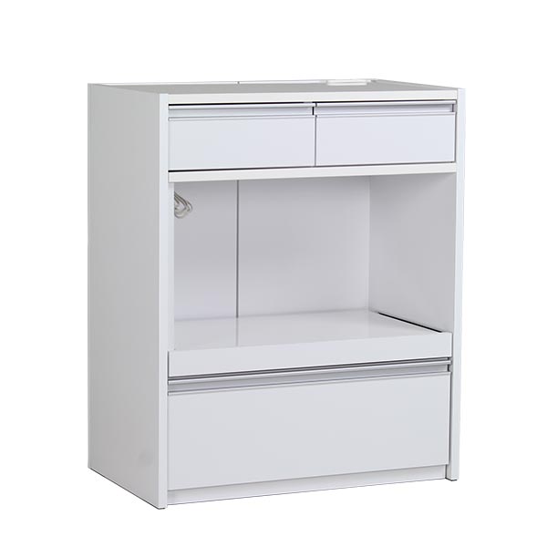 ホワイト レンジボード　定価25000円　ナチュラル　レンジ台　引き取りのみ！ wnk-abir-001.jpg