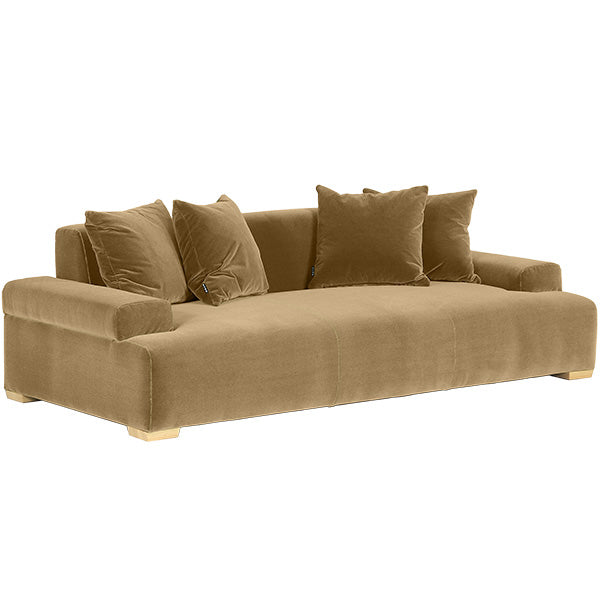 BROYHILL FURNITURE ブロイヒル　　　3人掛けソファ　アメリカ製 3人掛けローソファー｜Bunk 3P クッション4個付 モケット