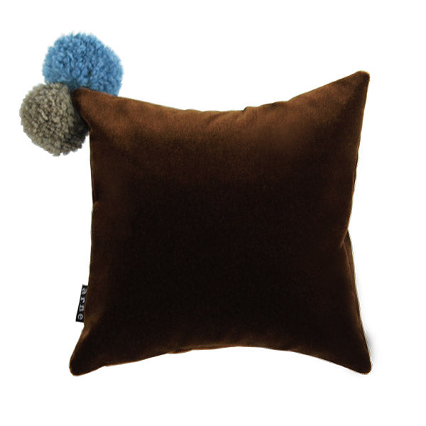 インテリアクッション かわいい | interior cushion bonbon 30F 中綿付き モケット生地