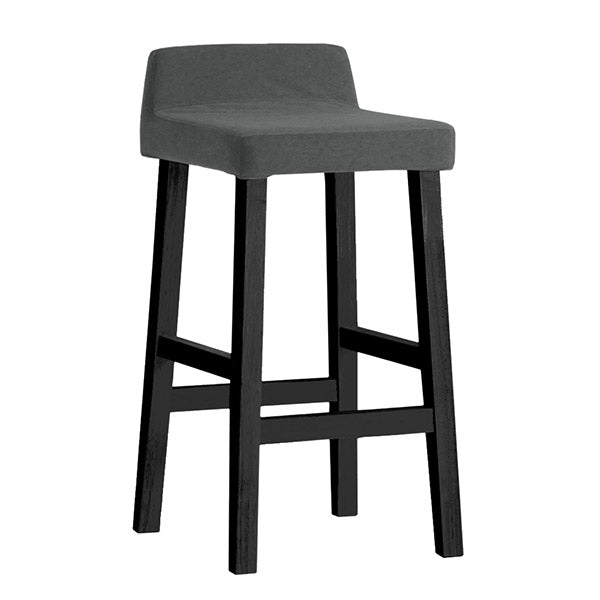 カウンターチェア カバー張り込み | BALハイチェア 1P/脚BK モダン生地