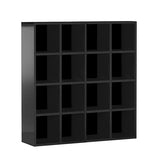 本棚 オープンラック | H-001 4×4/D27 black