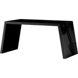 ローテーブル 幅110 奥行50 メラミン | Zero-XMT 1105060 black