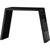 デスク 幅80 奥行30 おしゃれ コの字 | Zero-XMT 803072 black