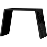 テーブル 幅110 奥行60 メラミン | Zero-XMT 1106090 black