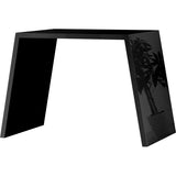 テーブル 幅110 奥行70 メラミン | Zero-XMT 1107090 black