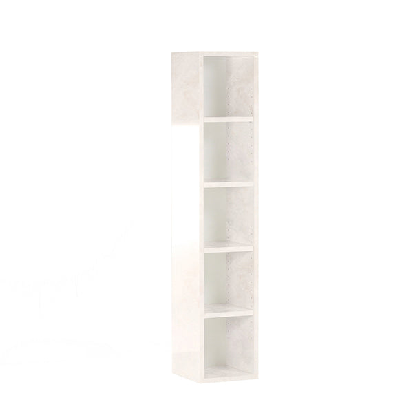 店舗什器 ホワイト鏡面仕上げ | H-001 1×5/D30 marble