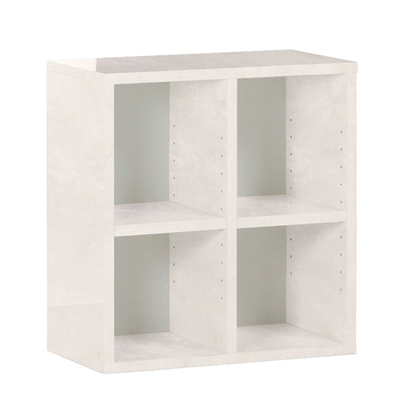 ミニ本棚 ホワイト | H-001 2×2/D35 marble