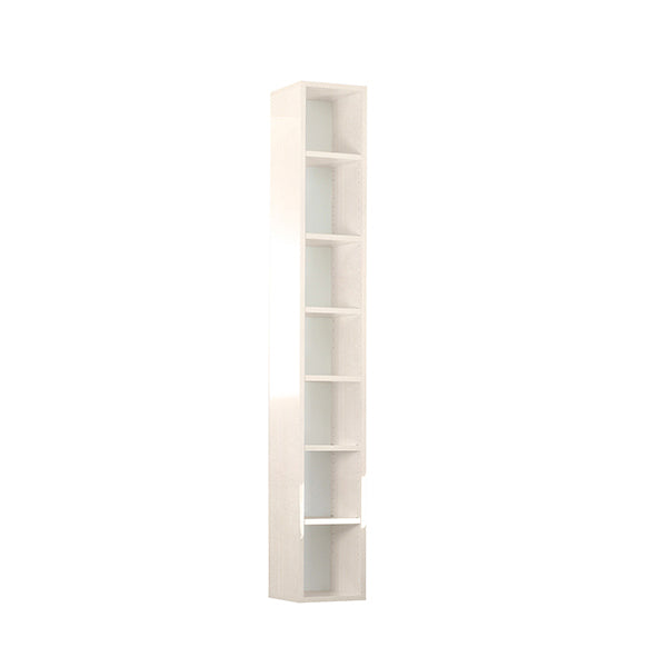 店舗什器 ディスプレイラック | H-001 1×7/D35 whitewood