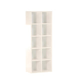 ディスプレイラック 店舗什器 | H-001 2×5/D35 whitewood