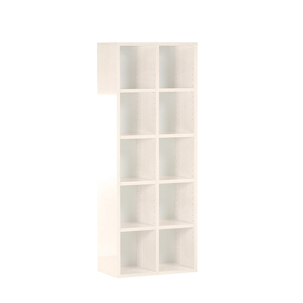 ディスプレイラック 店舗什器 | H-001 2×5/D35 whitewood