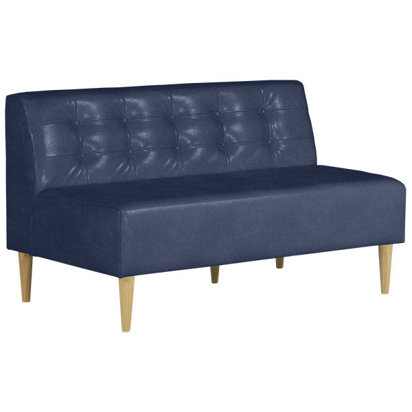 2人掛けソファー ダイニングソファ ローソファ | Lunch W 3×6 アームレス 合皮