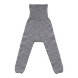 レギンス10分丈 子供服 綺麗目 | moc High waisted knit leggings Biscuit