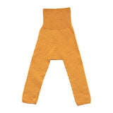 レギンス10分丈 子供服 綺麗目 | moc High waisted knit leggings Biscuit