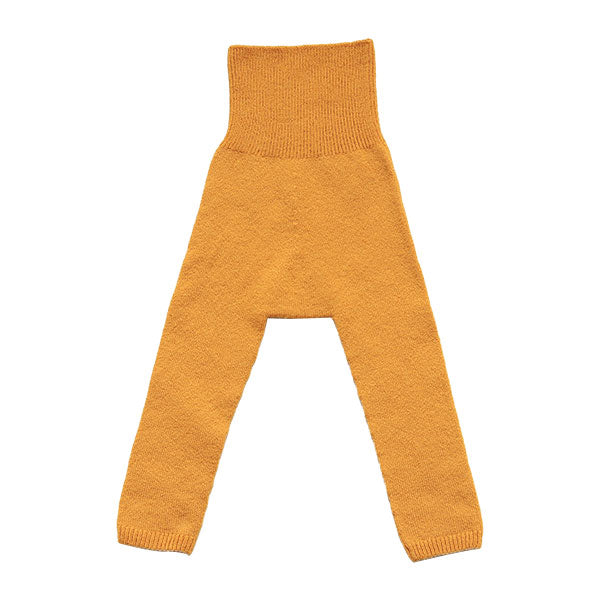 レギンス10分丈 子供服 綺麗目 | moc High waisted knit leggings Biscuit