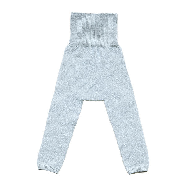 レギンス10分丈 子供服 綺麗目 | moc High waisted knit leggings Biscuit