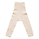 オーガニックコットン レギンス | moc High waisted knit leggings Cookie