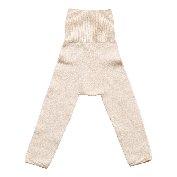 オーガニックコットン レギンス | moc High waisted knit leggings Cookie