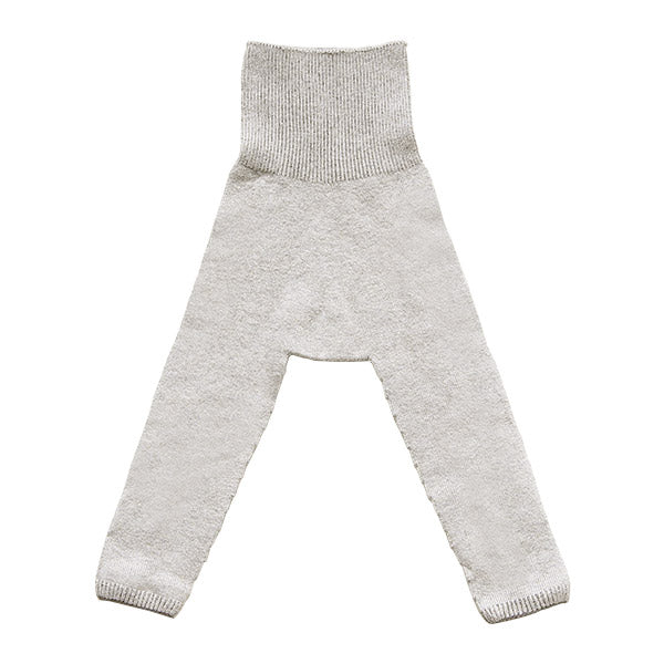 オーガニックコットン レギンス | moc High waisted knit leggings Cookie