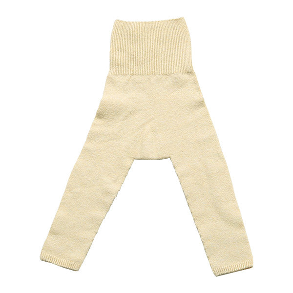 オーガニックコットン レギンス | moc High waisted knit leggings Cookie