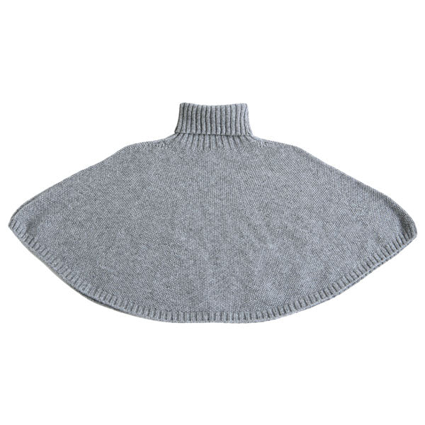ポンチョ | moc Kanoko Turtleneck poncho 80 Muffin ホワイト