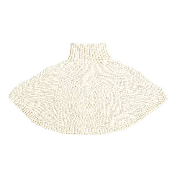 ポンチョ | moc Kanoko Turtleneck poncho 80 Gummy アイボリー