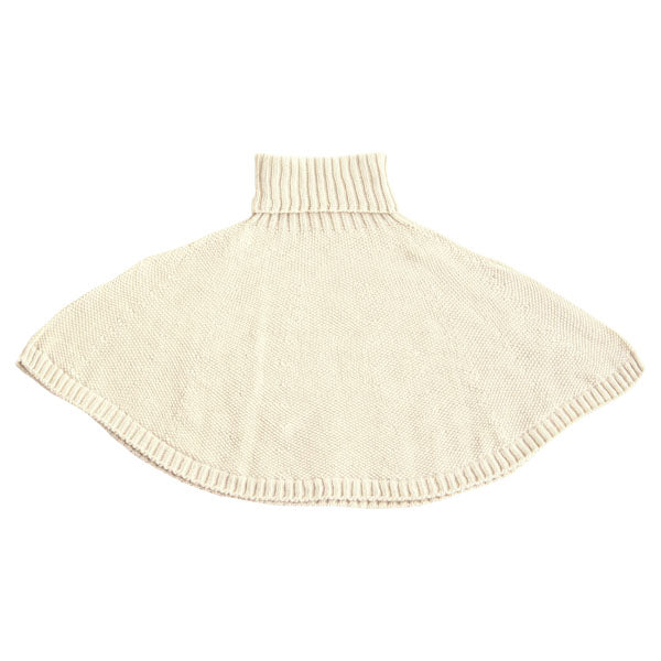 ポンチョ | moc Kanoko Turtleneck poncho 90 Donut アイボリー