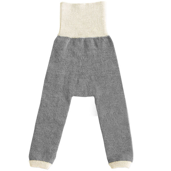 レギンス10分丈 子供服 綺麗目 | moc High waisted knit leggings Biscuit