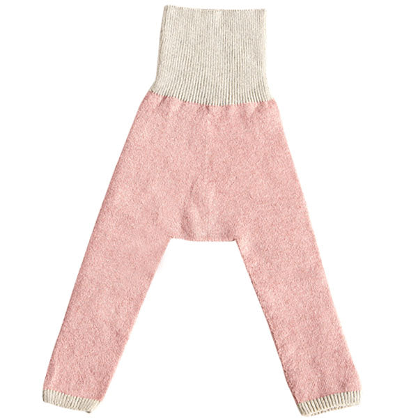 オーガニックコットン レギンス | moc High waisted knit leggings Cookie
