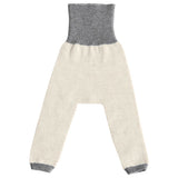 レギンス10分丈 子供服 綺麗目 | moc High waisted knit leggings Biscuit