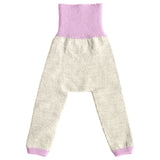 レギンス10分丈 子供服 綺麗目 | moc High waisted knit leggings Biscuit
