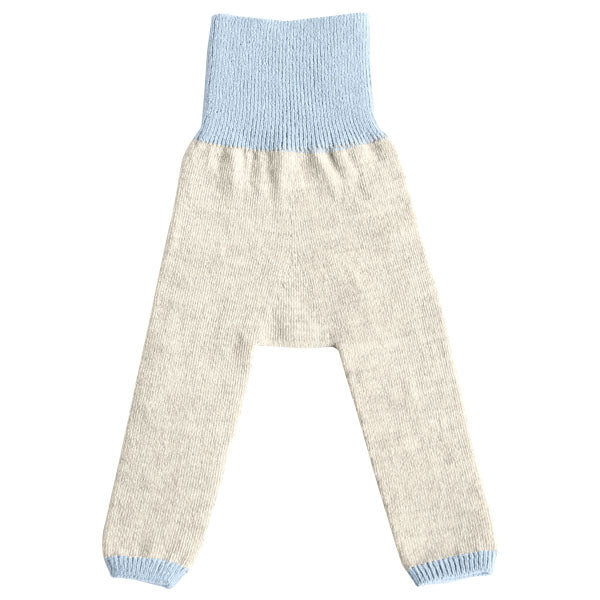 レギンス10分丈 子供服 綺麗目 | moc High waisted knit leggings Biscuit