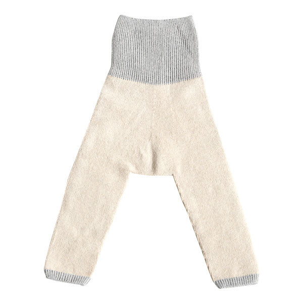 オーガニックコットン レギンス | moc High waisted knit leggings Cookie