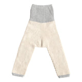 オーガニックコットン レギンス | moc High waisted knit leggings Cookie