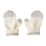 ミトン キッズ オーガニックコットン | moc Mitten glove bicolor Cookie キンモクセイ×タチアオイ