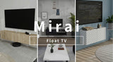 フロートテレビボード フロート | Mirai Float TV 600 木目