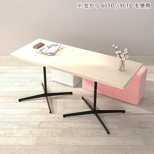 パソコンデスク｜カフェテーブル 90TD whitewood