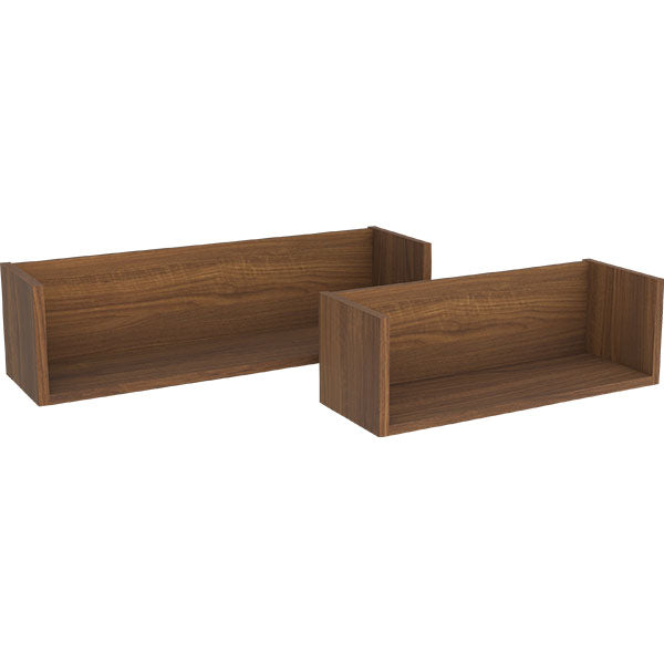 ウォールシェルフ コの字 セットウォールシェルフ コの字ウォールシェルフ コの字 | WallBox7 C 木目 【SET】
