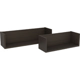 ウォールシェルフ コの字 セットウォールシェルフ コの字ウォールシェルフ コの字 | WallBox7 C 木目 【SET】