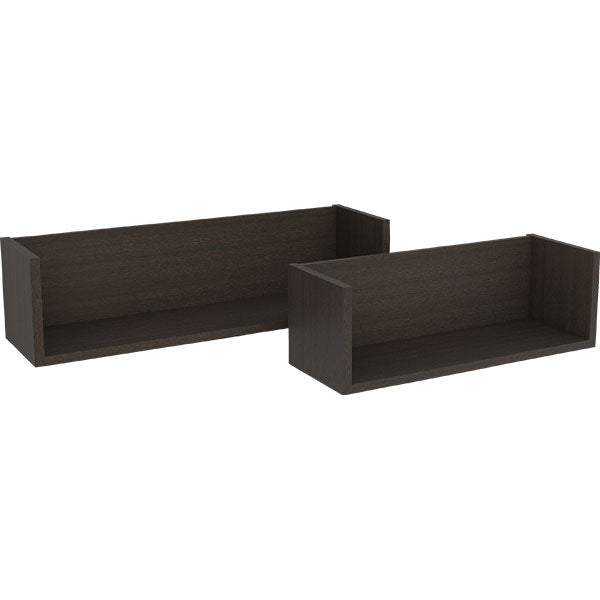 ウォールシェルフ コの字 セットウォールシェルフ コの字ウォールシェルフ コの字 | WallBox7 C 木目 【SET】