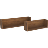 ウォールシェルフ セット 本棚ウォールシェルフ セットウォールシェルフ セット | WallBox7 F 木目